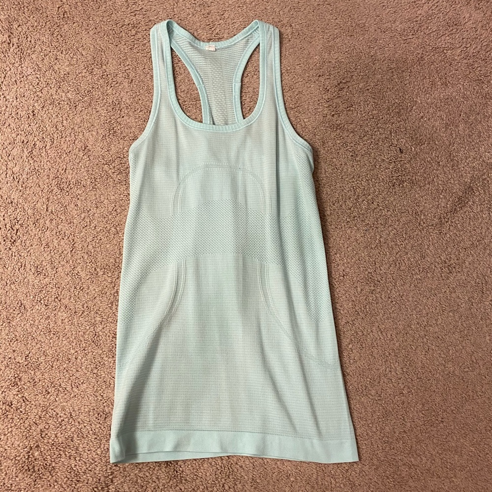 Mint Green Lulu Lemon Tank Top